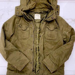 Abercrombie Olive Jacket